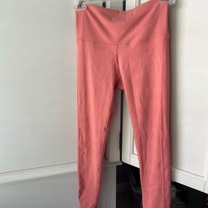 soft pink workout leggings